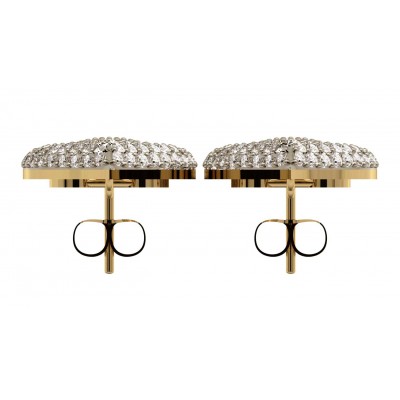 Scintillating Diamond Dangle Earrings